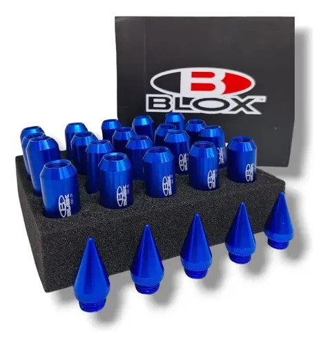 TUERCAS AZULES 20 PIEZAS 12X1.5
