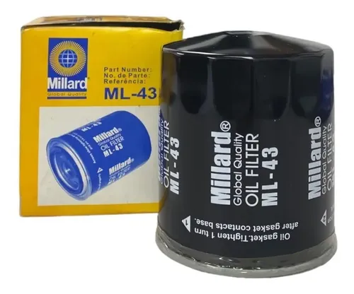 [FILTRO445] FILTRO ACEITE MILLARD ML-43 LAND ROVER
