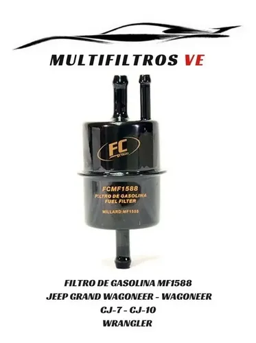 FILTRO DE GASOLINA FC-1588 JEEP WAGONEER CJ5 CJ7 BLAZER