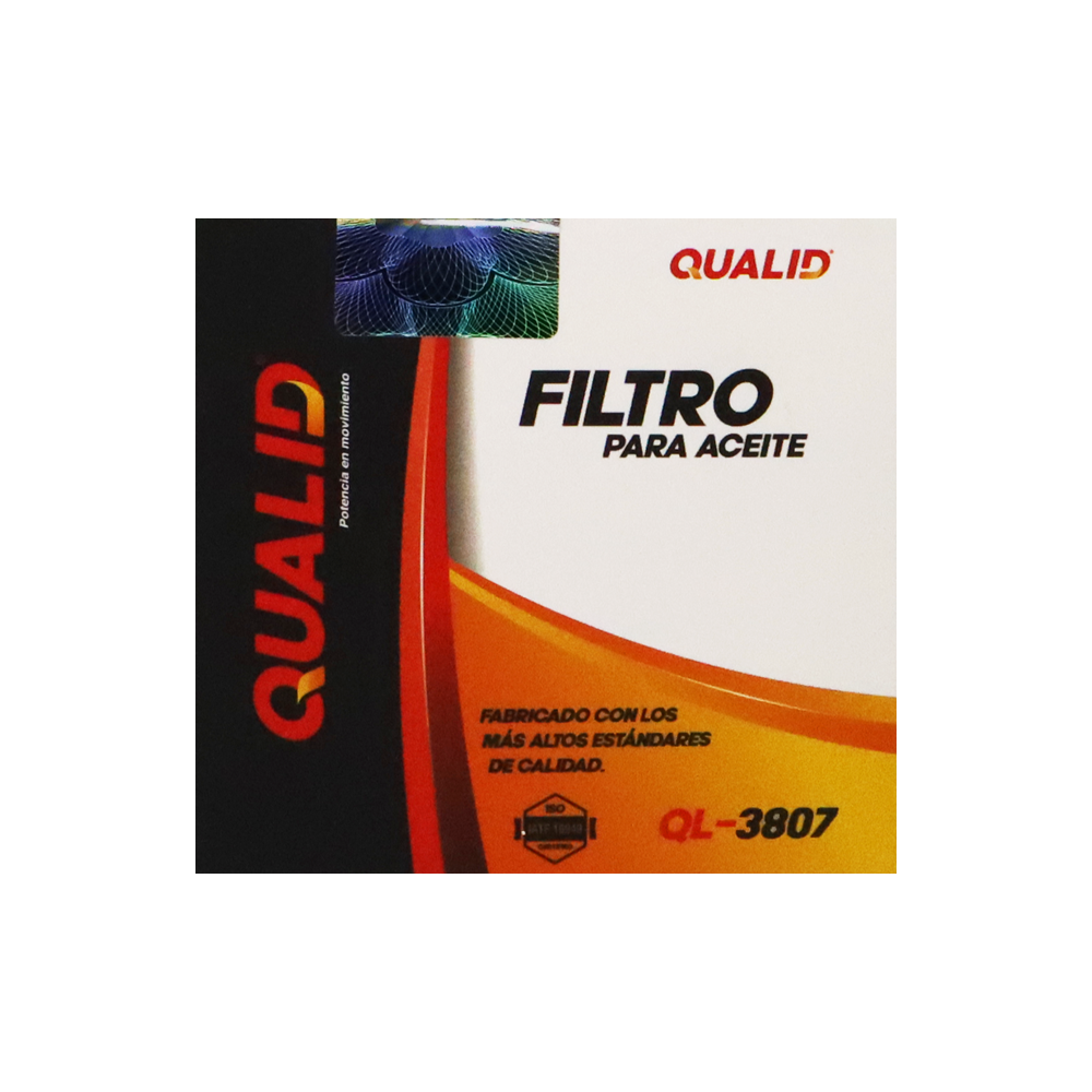 FILTRO ACEITE QUALID 3807 / 3593 / 51334