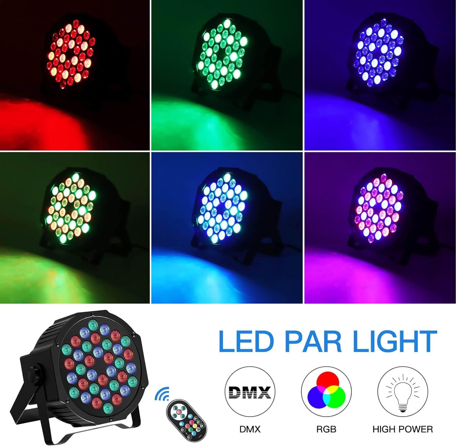 [PAR003] PAR LUCES LED PROMO