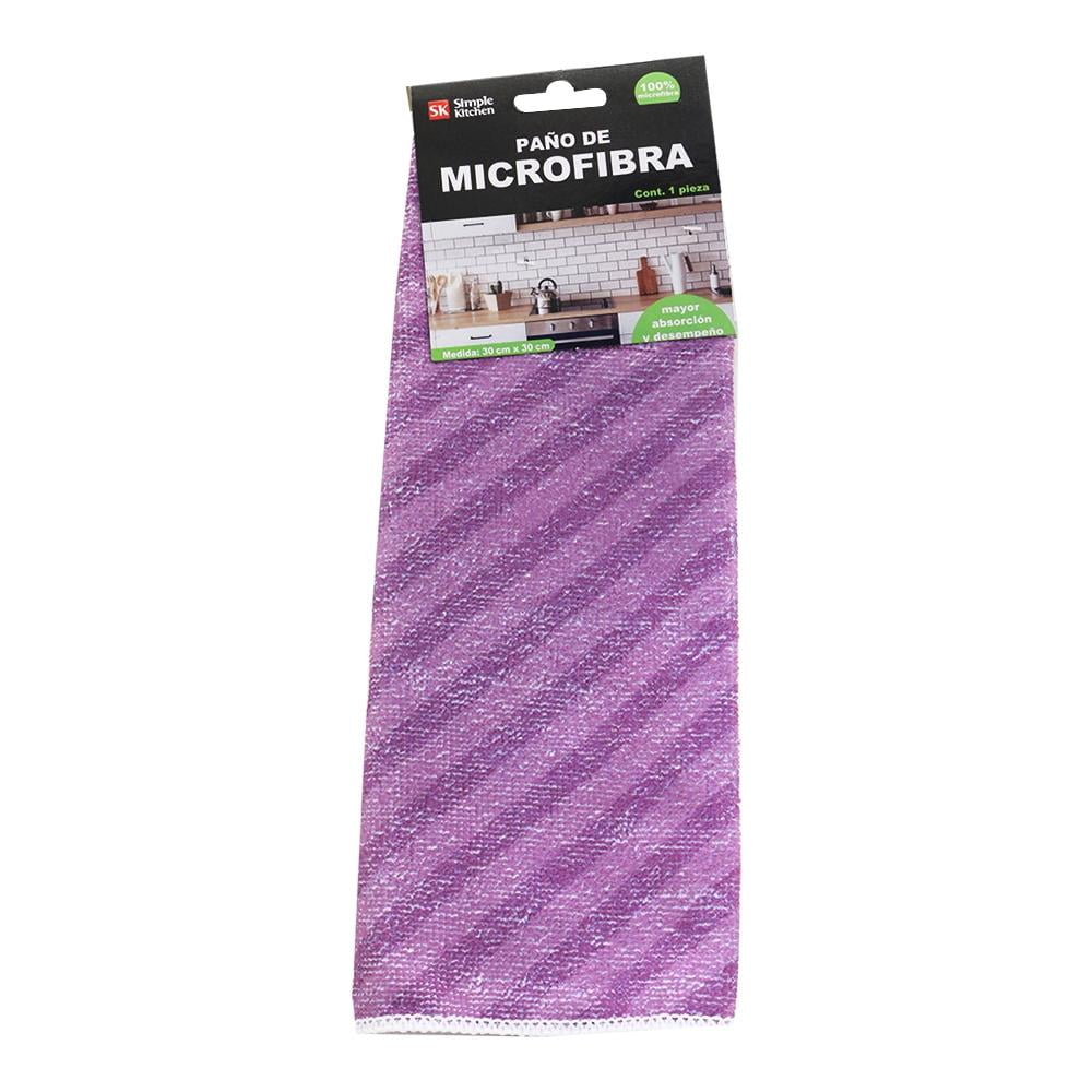 PAÑO MICROFIBRA MORADO