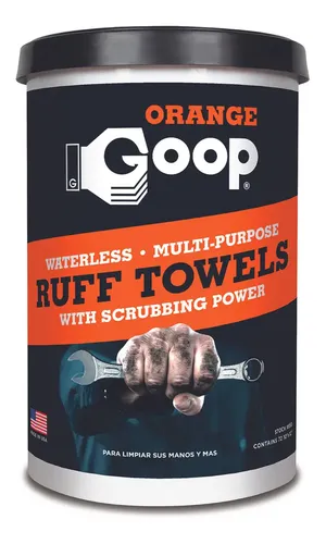 GOOP ORANGE TOALLAS JABON DESENGRASANTE 72UND
