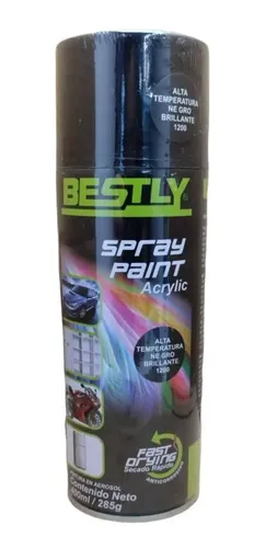 [BESTLY001] BESTLY SPRAY NEGRO BRILLANTE ALTA TEMP 400ML