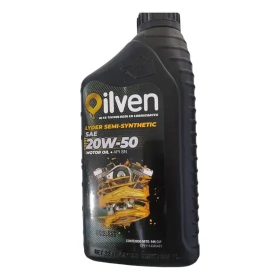 OILVEN 20W50 SEMI SINTETICO 0.946ML