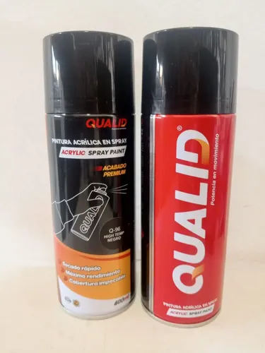 QUALID PINTURA 400ML NEGRO