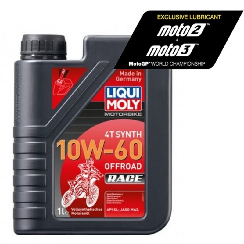 LIQUI MOLY 10W60 4T OFFROAD RACE SINTETICO 1LT