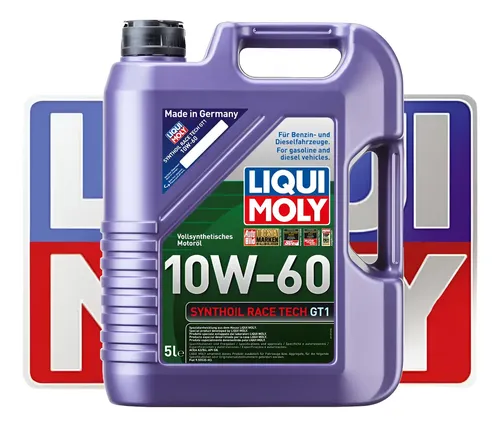 LIQUI MOLY 10W60 RACE TECH GT1 SINTETICO GARRAFA 5LT