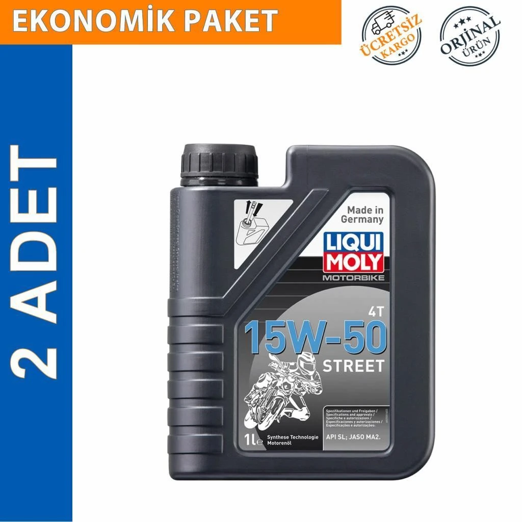 [LIQUI094] LIQUI MOLY 4T 15W50 SINTETICO 2555