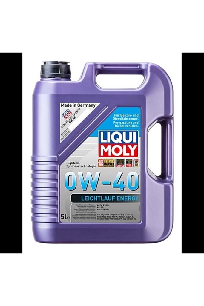 LIQUI MOLY 0W40 ENERGY GARRAFA 5LT 21223