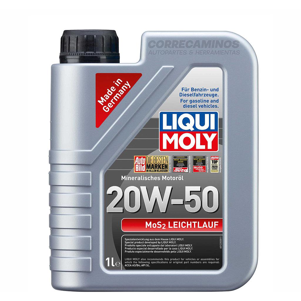 LIQUI MOLY 20W50 MINERAL 1LT 1220