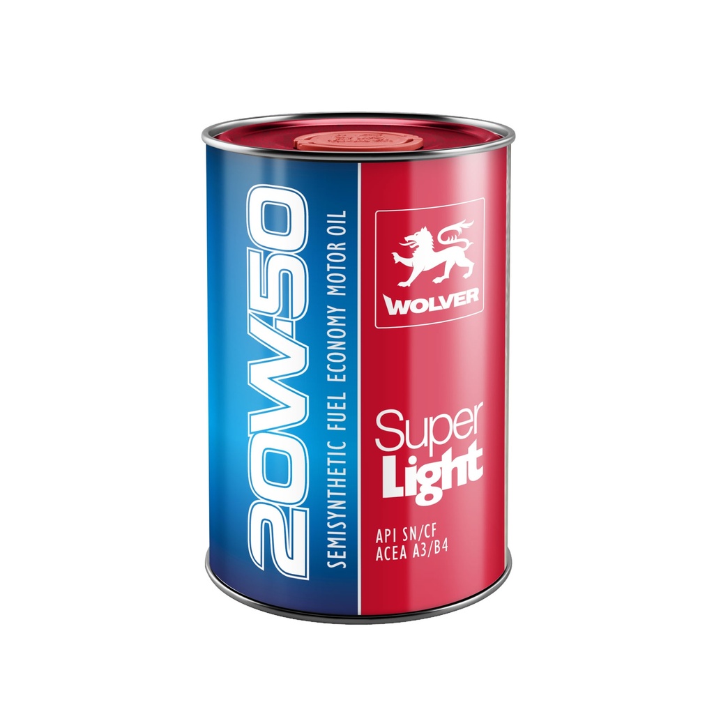 WOLVER 20W50 SEMI SINTETICO 1LT