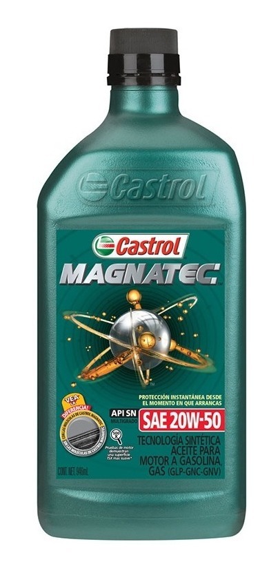 CASTROL 20W50 SEMI SINTETICO MAGNATEC 946ML