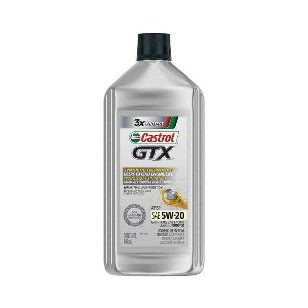 CASTROL 5W20 SEMI SINTETICO GTX 0.946ML