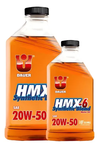 DAUER 20W50 SEMI SINTETICO 0.946ML
