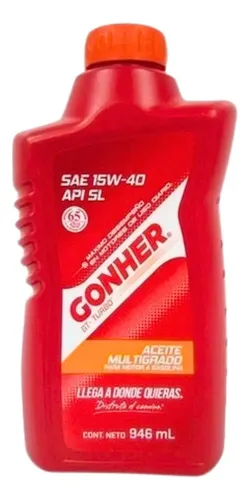 GONHER 15W40 MINERAL 0.946ML