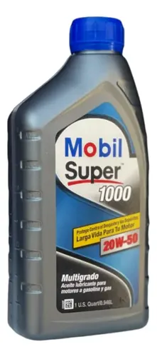 MOBIL 20W50 MINERAL SUPER 1000 946ML