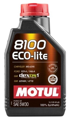 MOTUL 5W30 8100 FULL SINTETICO 1LT