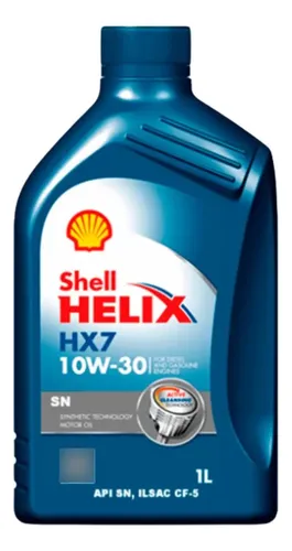 SHELL 10W30 SEMI SINTETICO 1L