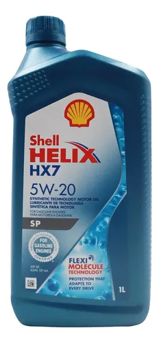 SHELL 5W20 SEMI SINTETICO 4L