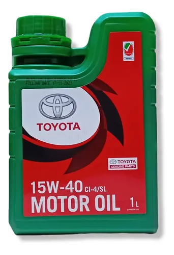 TOYOTA 15W40 MINERAL VERDE 1LT