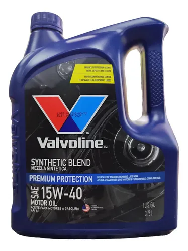 VALVOLINE 15W40 SEMI SINTETICO GARRAFA 3.78LT