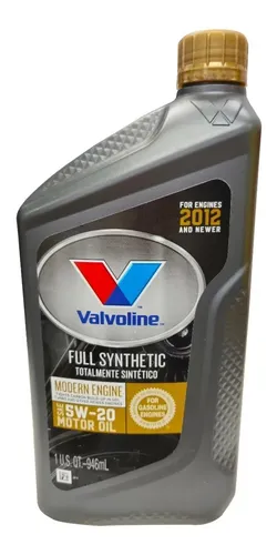 [VALVOLINE011] VALVOLINE 5W20 FULL SINTETICO 0.946ML