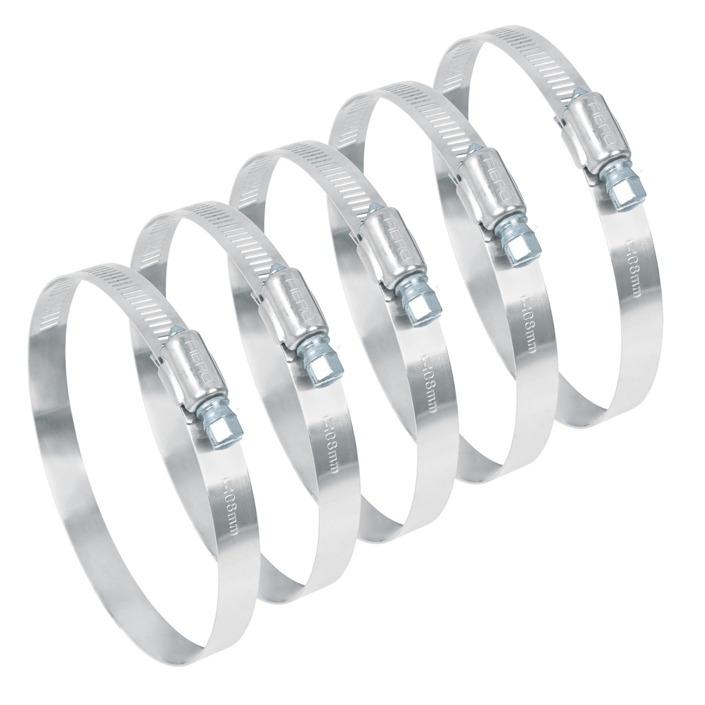 [ABRAZADERA017] ABRAZADERA 60-83 MM ACERO INOXIDABLE