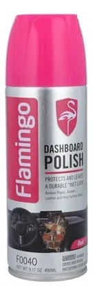 FLAMINGO ABRILLANTADOR DE TABLERO CON AROMA 450ML