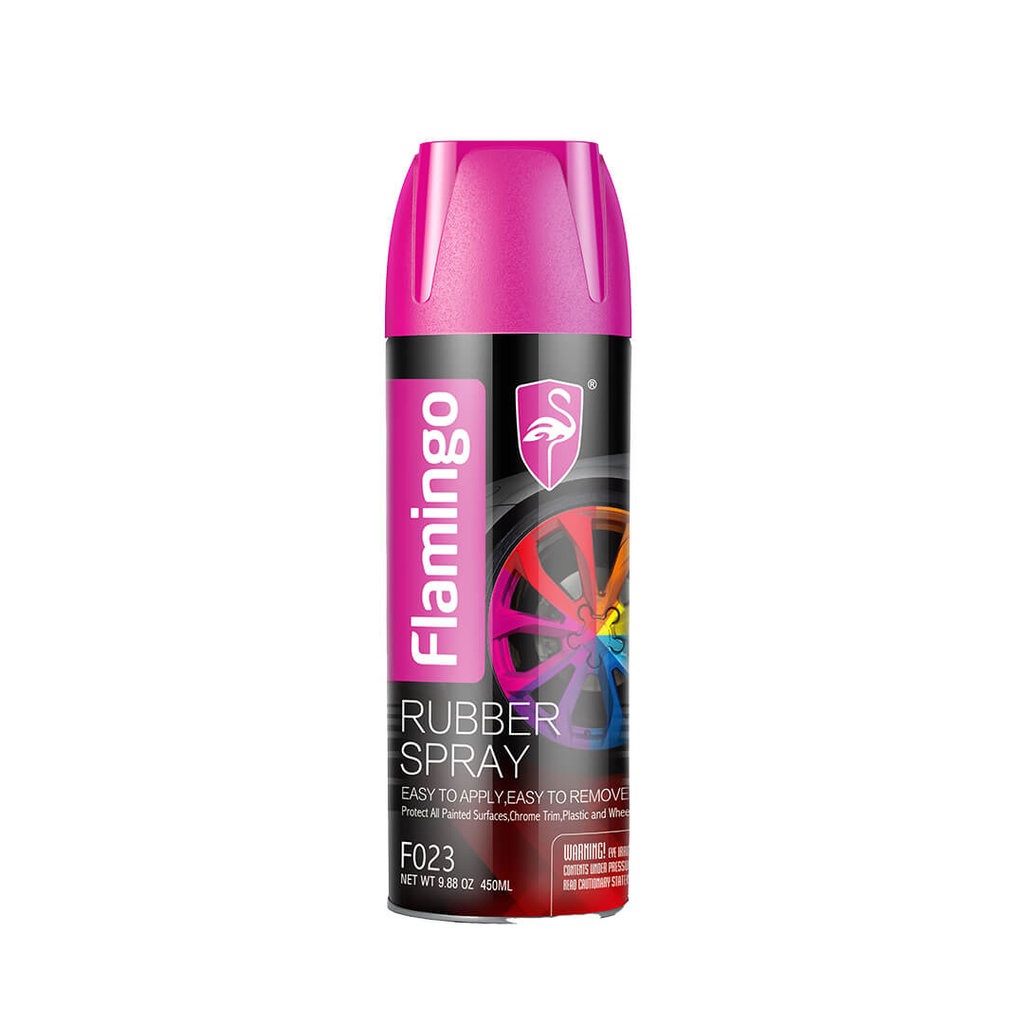 FLAMINGO SPRAY NEGRO GOMA 400ML
