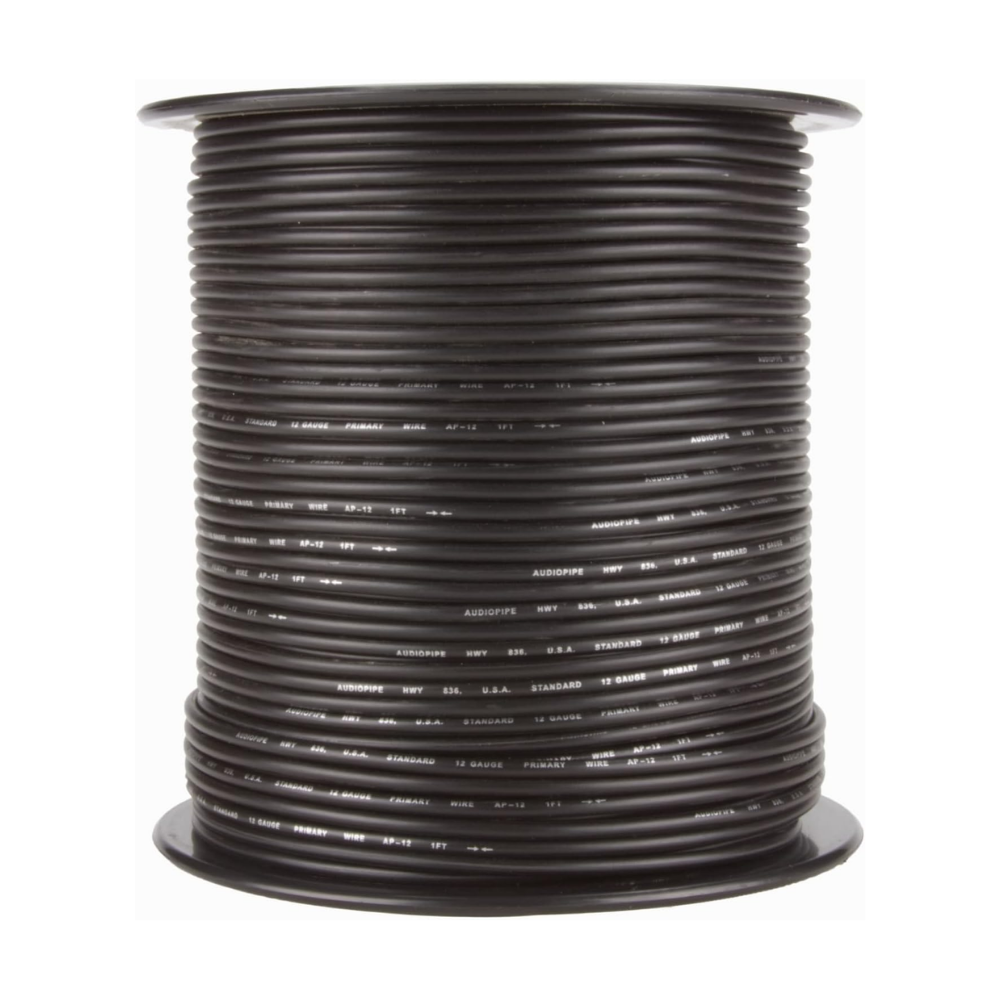 CABLE AUTOMOTRIZ 12 NEGRO