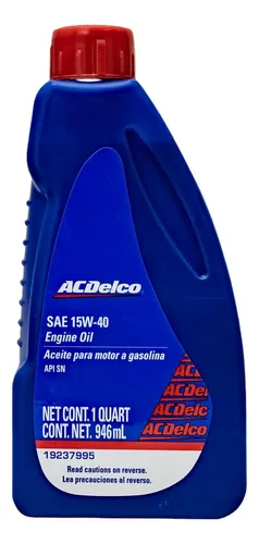 ACDELCO 15W40 SEMI SINTETICO 946ML